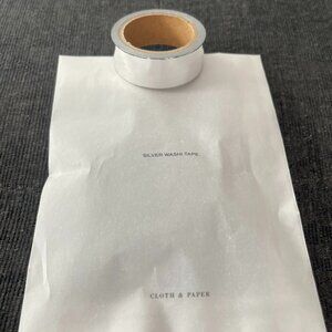 Cloth and Paper - Silver Washi Tape